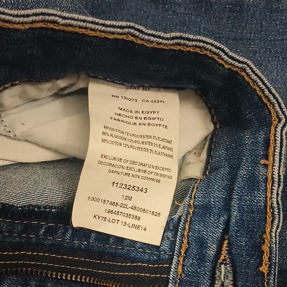 Distressed Denim Jeans Bundle Lee, S.O.N.G, No Boundaries Sizes 11 12 - Picture 3 of 14